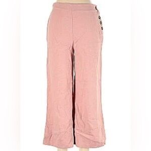 Good Luck Gem Pink Wide-leg Cropped Trousers | Small NWT